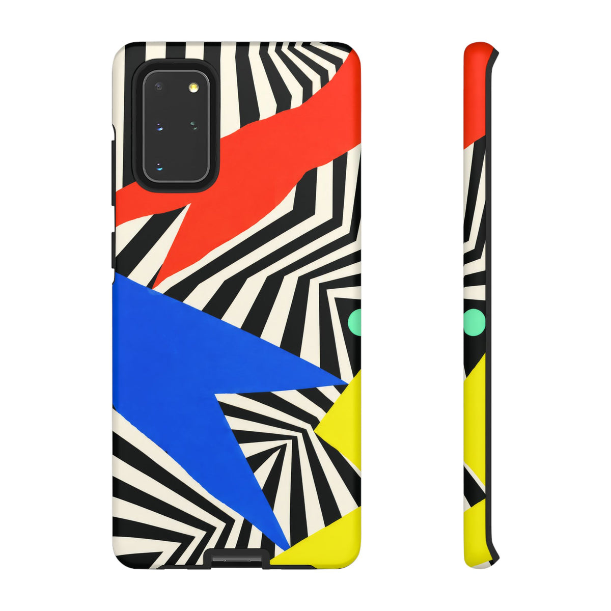 Broken Signal Samsung Galaxy Tough Case | Optical Stripe Art