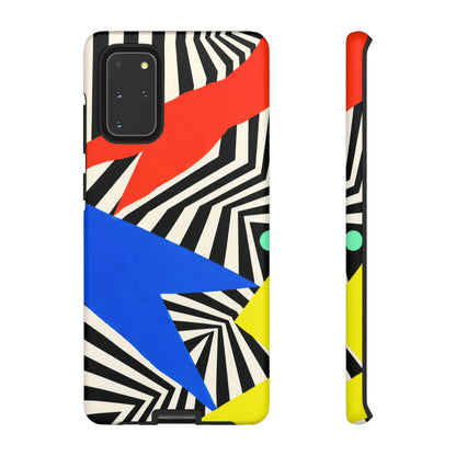 Broken Signal Samsung Galaxy Tough Case | Optical Stripe Art