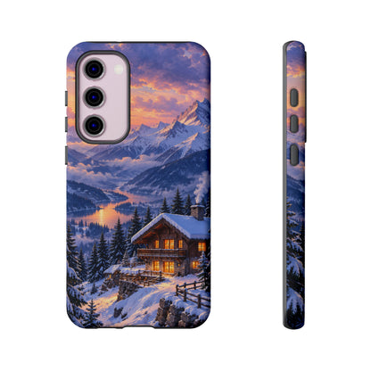 Alpine Hearth Samsung Galaxy Tough Case | winter cabin