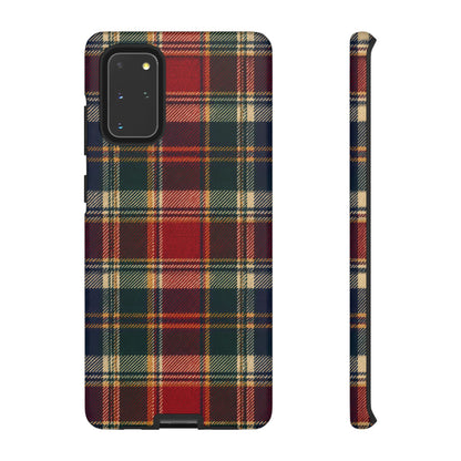 Highland Holiday Samsung Galaxy Tough Case | christmas plaid