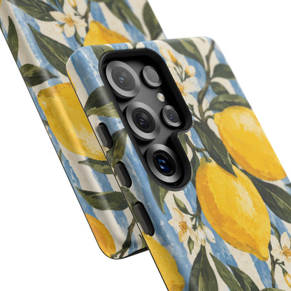 Riviera Lemons Samsung Galaxy Tough Case | lemon print