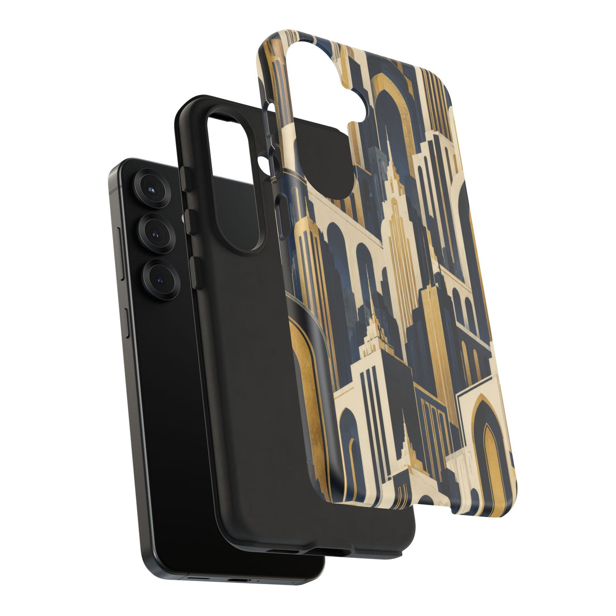 Midnight Metropolis Samsung Galaxy Tough Case | art deco