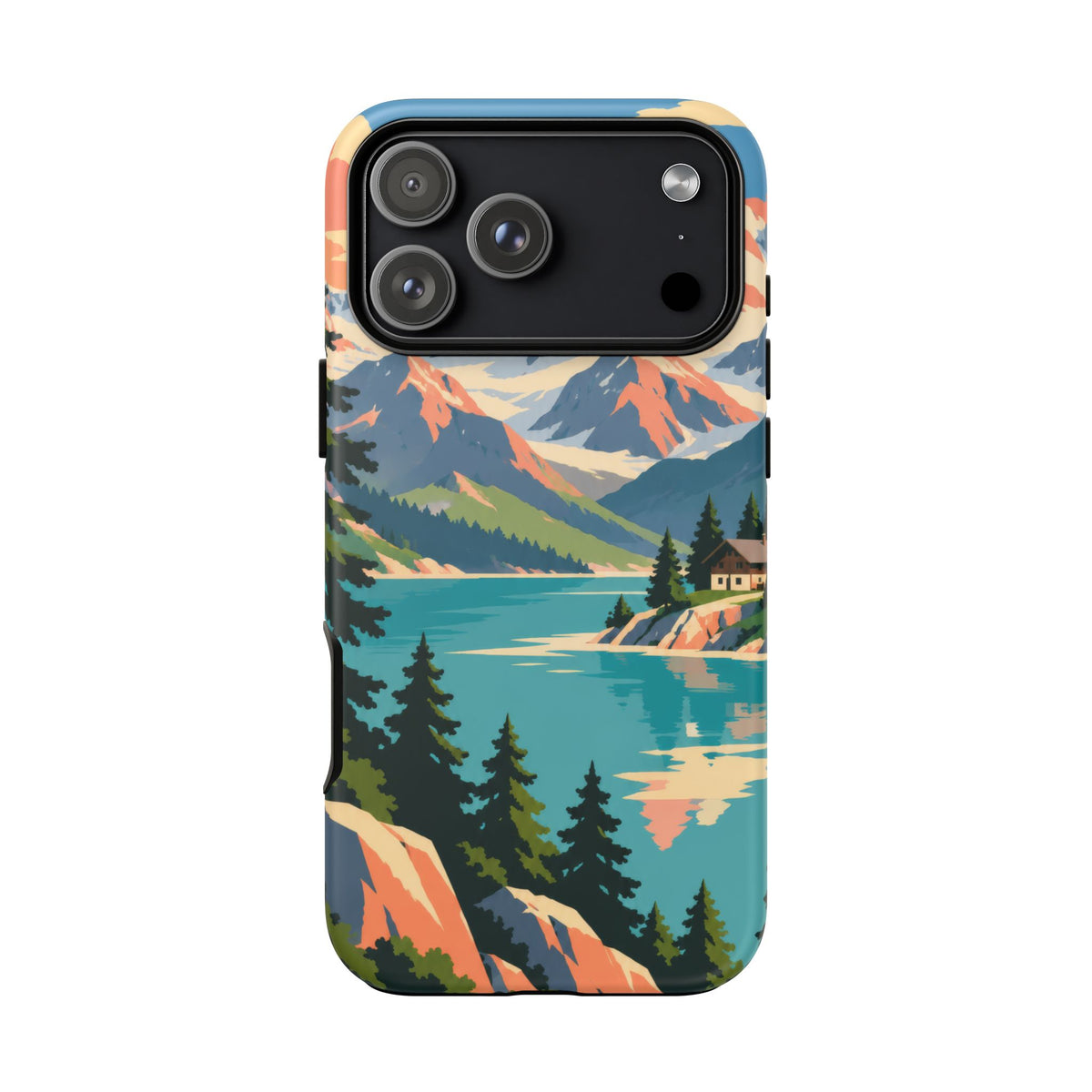Switzerland — Alpine Lake iPhone Tough Case