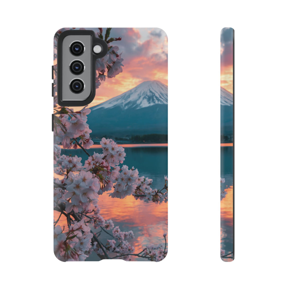 Fuji Petal Reflection Samsung Galaxy Tough Phone Case
