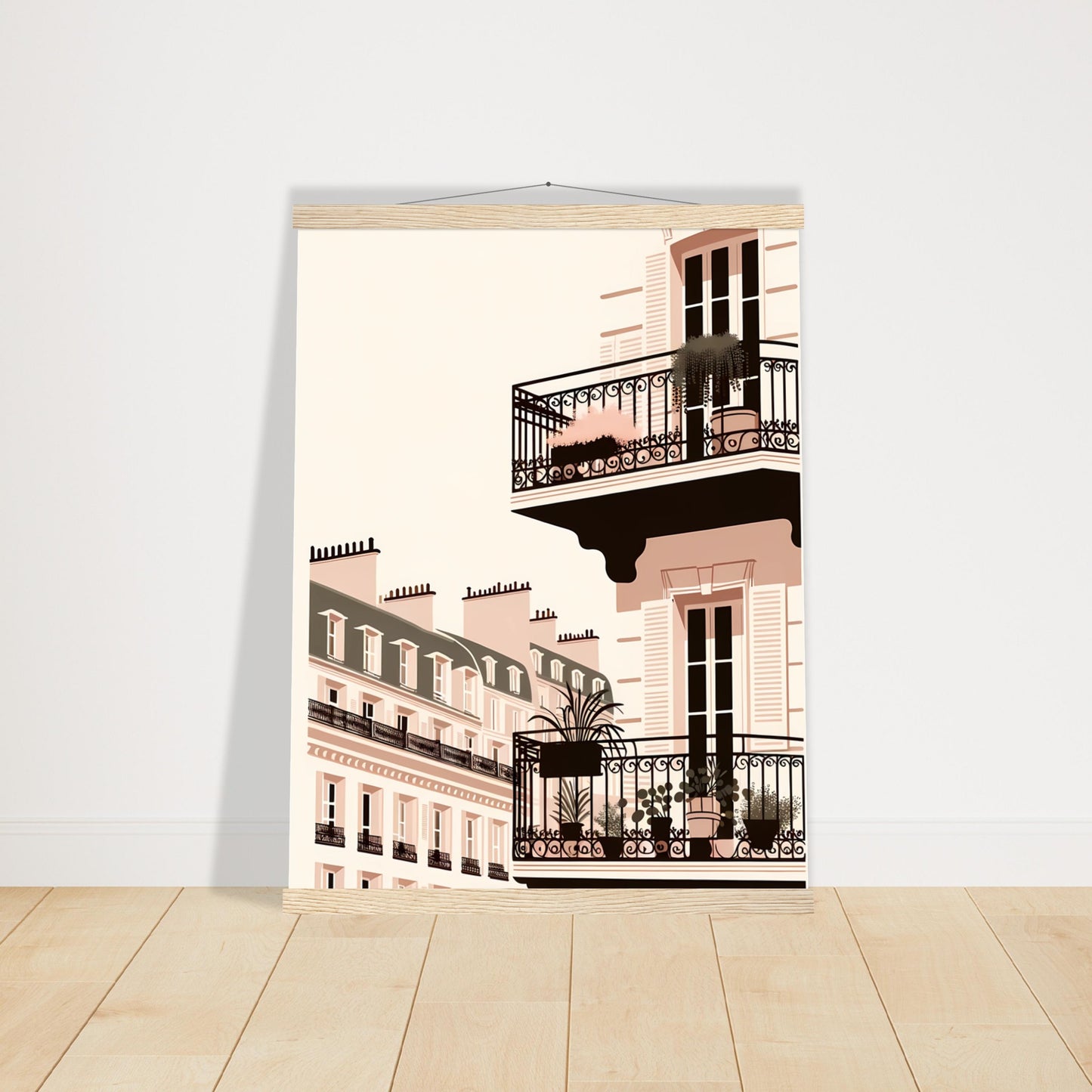 Wall Art - Balcony Bliss in Paris