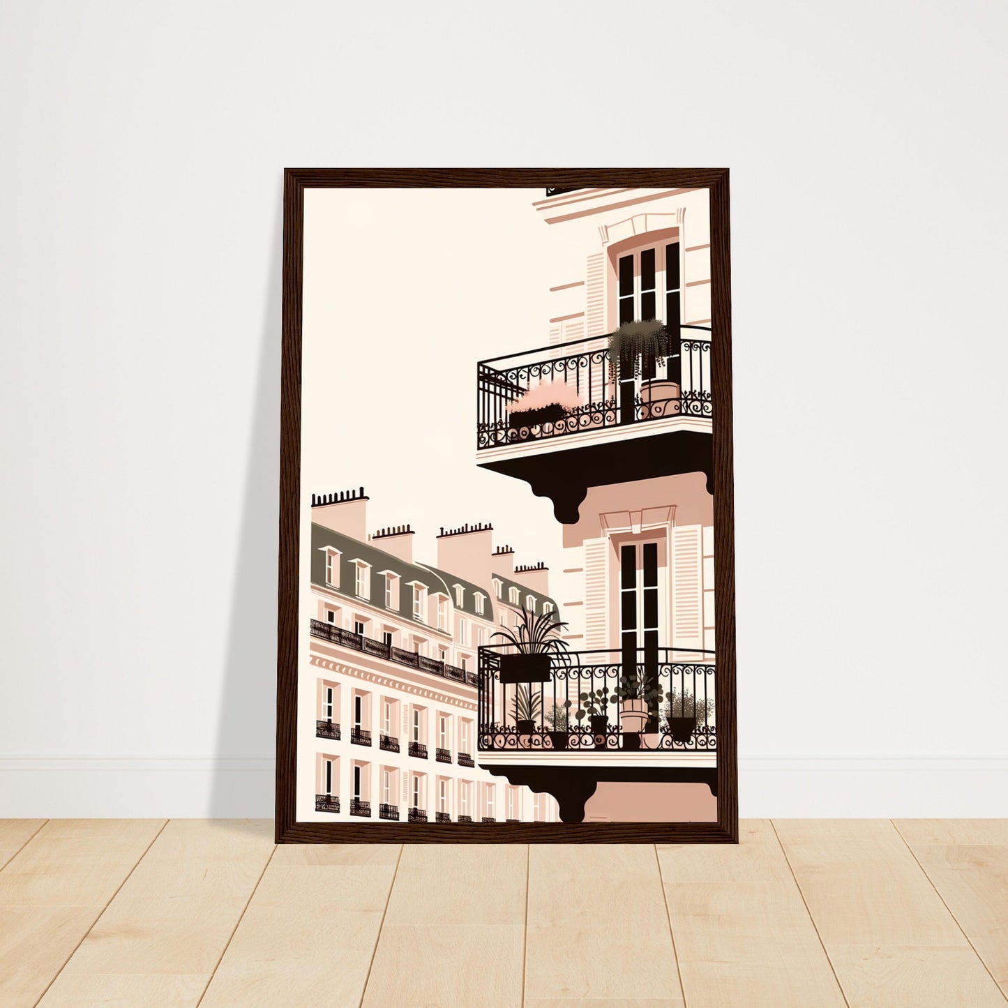 Wall Art - Balcony Bliss in Paris