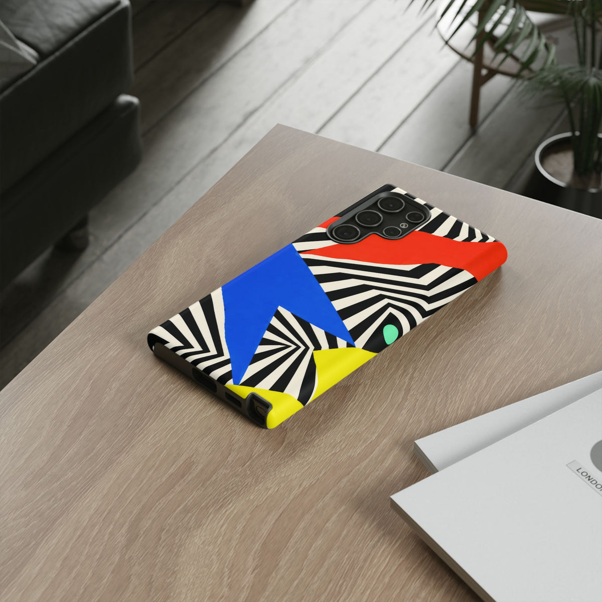 Broken Signal Samsung Galaxy Tough Case | Optical Stripe Art