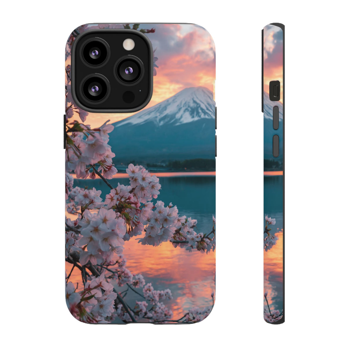 Fuji Petal Reflection iPhone Tough Phone Case