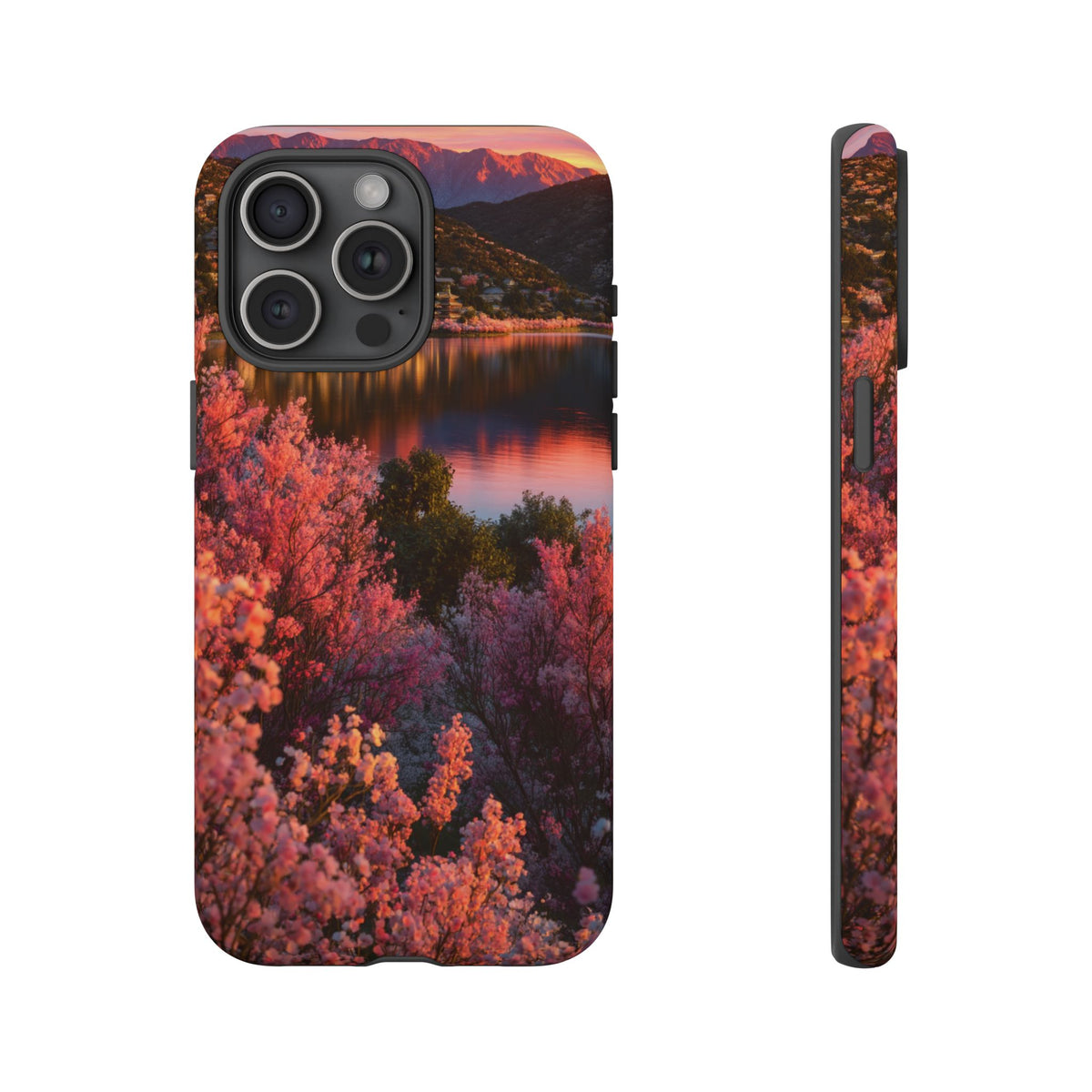 Alpine Bloom Lake iPhone Tough Phone Case