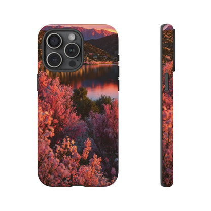 Alpine Bloom Lake iPhone Tough Phone Case