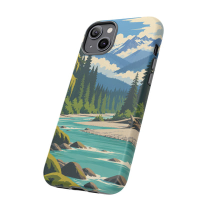 Hoh Rain Forest — Rivergreen iPhone Tough Case