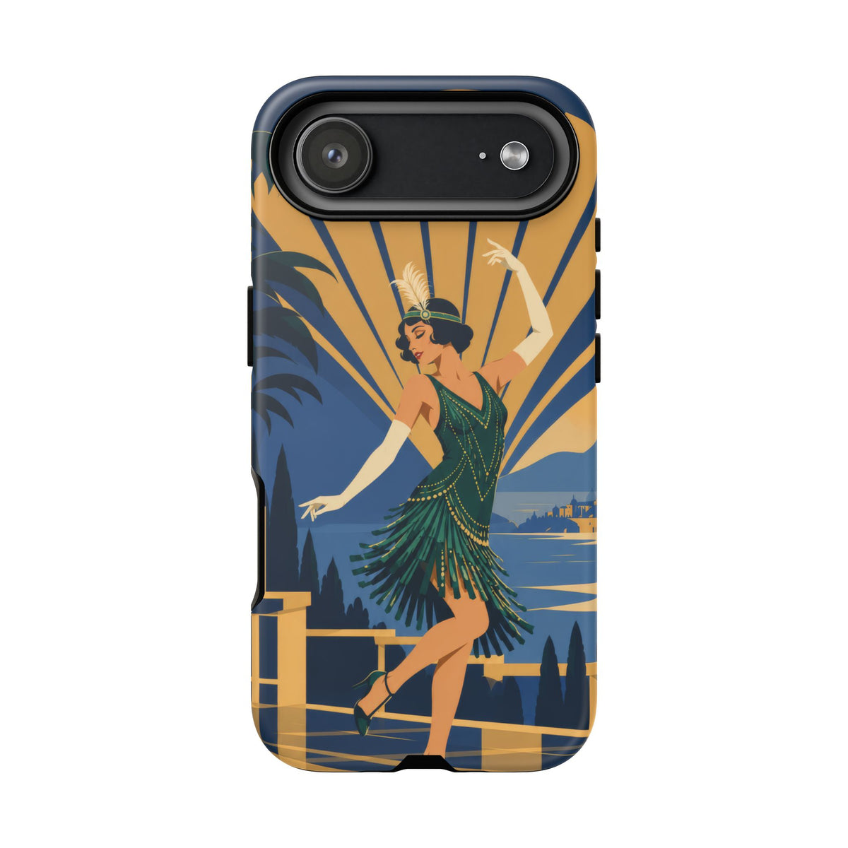 1920s Flapper — Jazz After Dark iPhone Tough Case