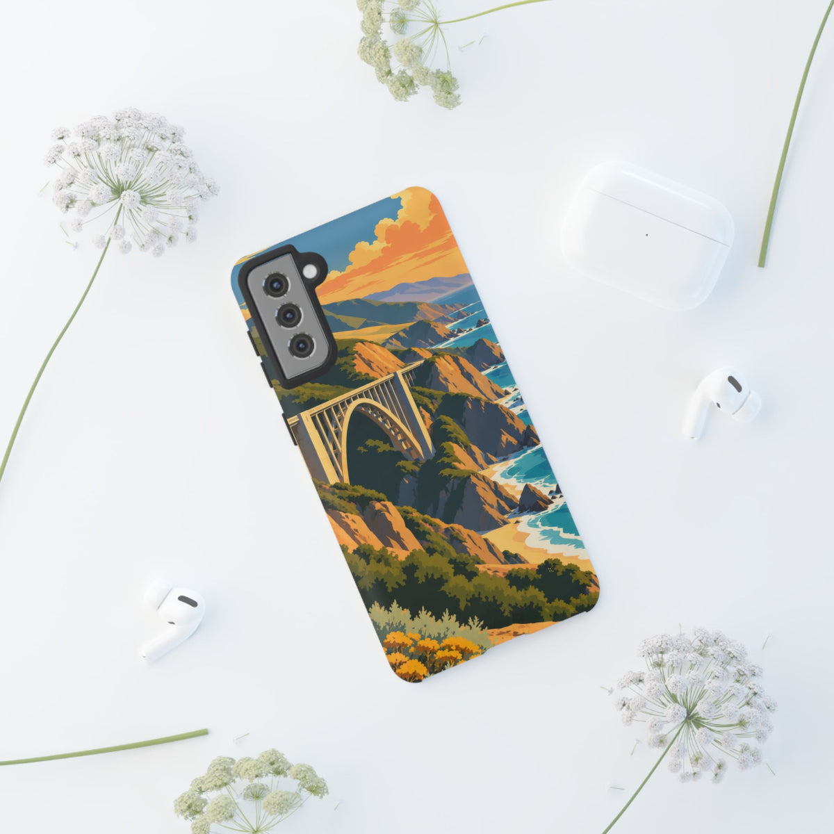 Big Sur — Coastal Arc Samsung Galaxy Tough Case