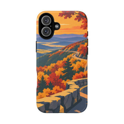 Skyline Drive — Overlook Gold iPhone Tough Case