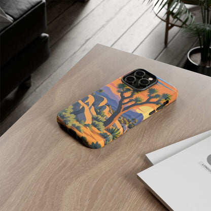 Joshua Tree — Desert Silhouettes iPhone Tough Case