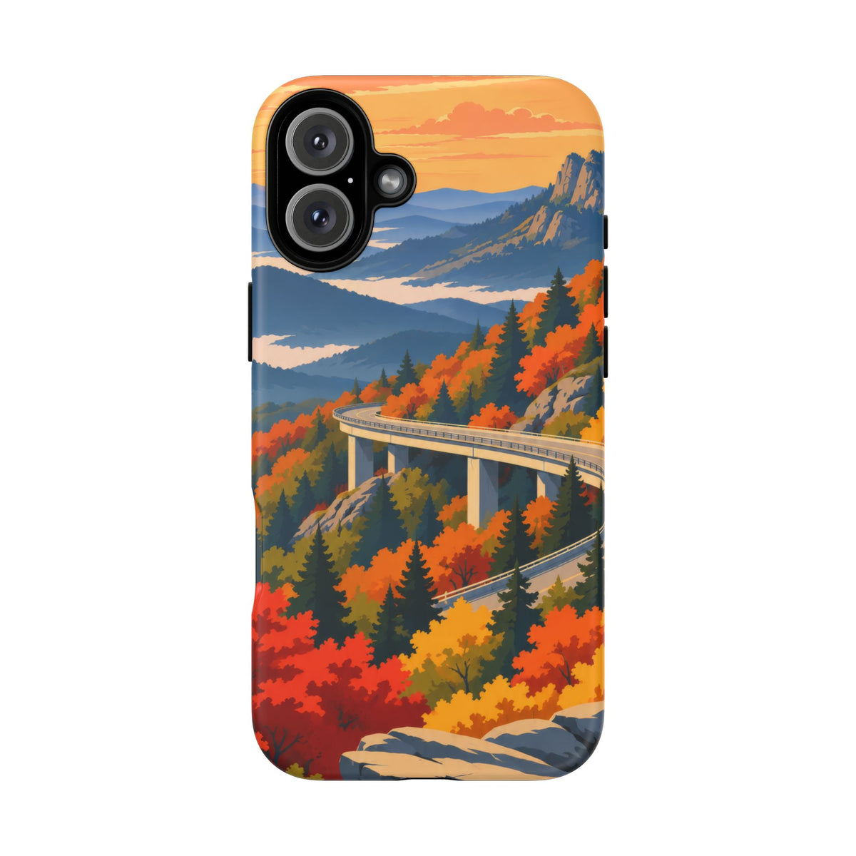 Blue Ridge Parkway — Viaduct Morning iPhone Tough Case