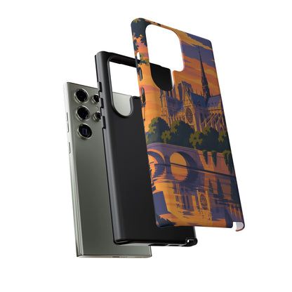 Notre Dame — Cathedral Twilight Samsung Galaxy Tough Case