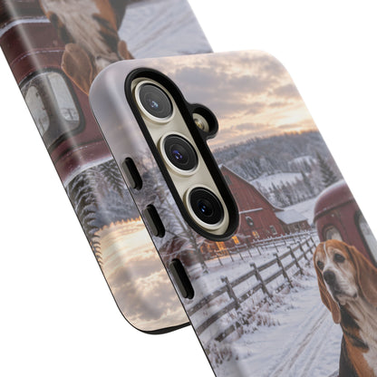 Winter Farm Watch Samsung Galaxy Tough Case | beagle