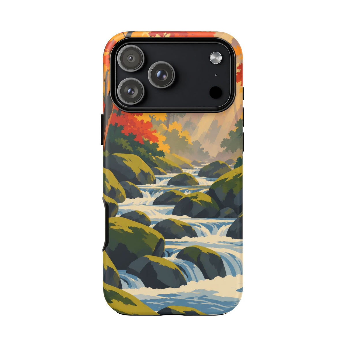 Great Smoky Mountains — Autumn Creek iPhone Tough Case
