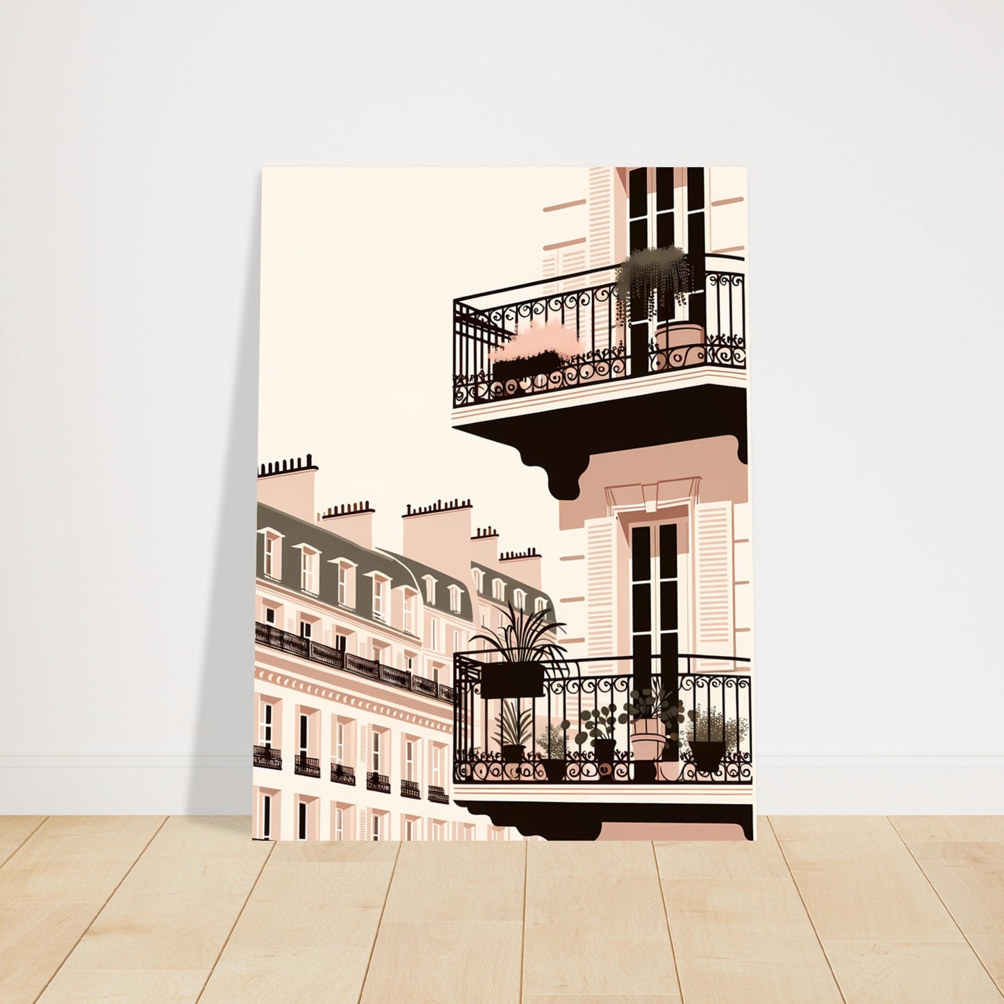 Wall Art - Balcony Bliss in Paris