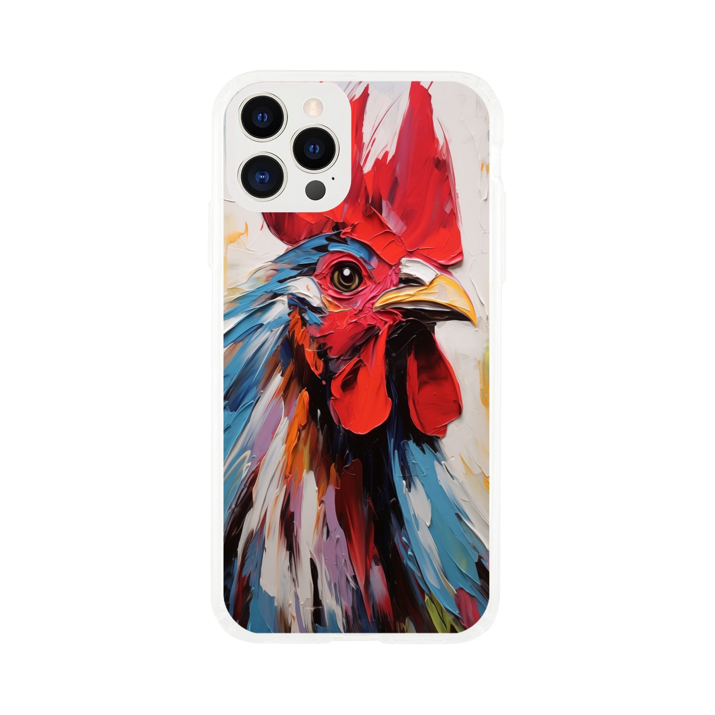 iPhone Case - Rooster Vibrant Vigilance