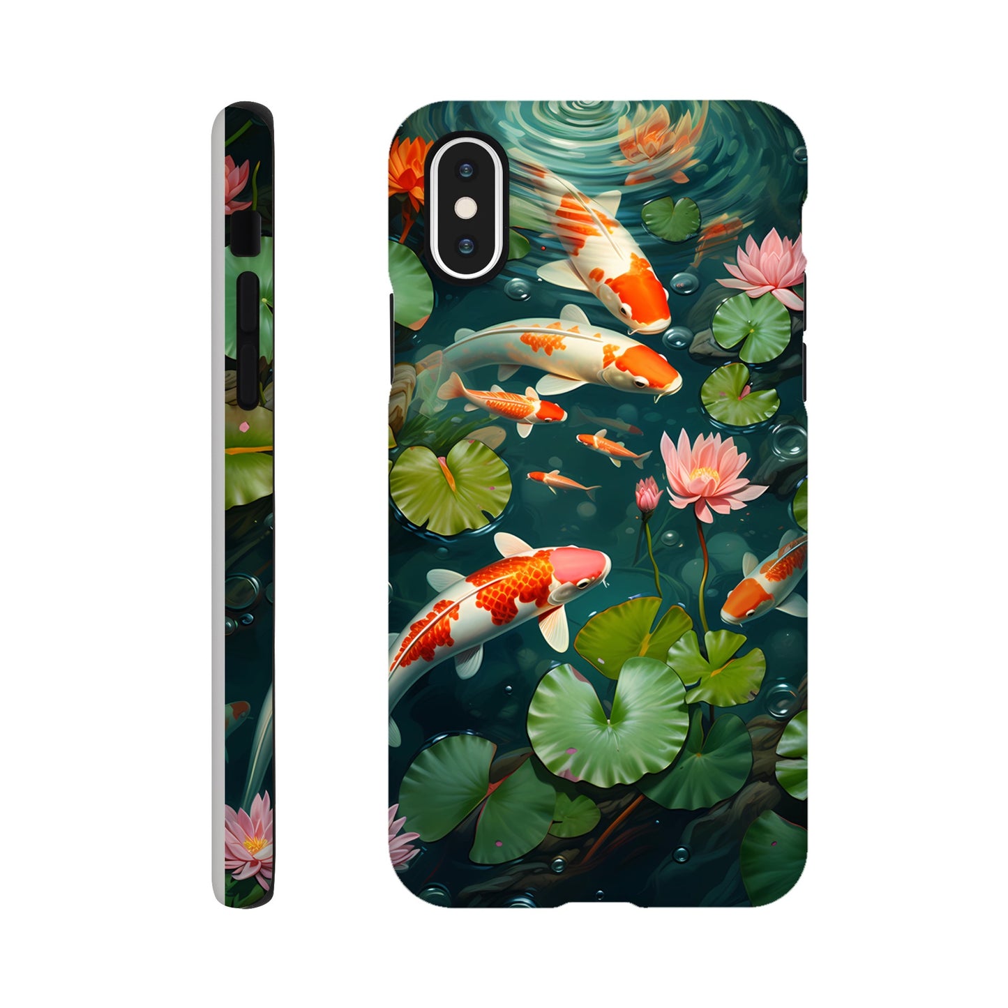 iPhone Case - Tranquil Koi Oasis