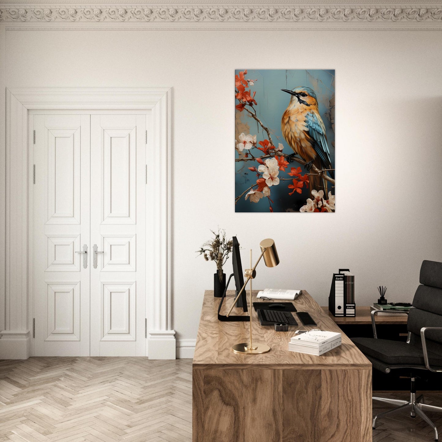 Canvas Wall Art Print - Birdsong Beauty