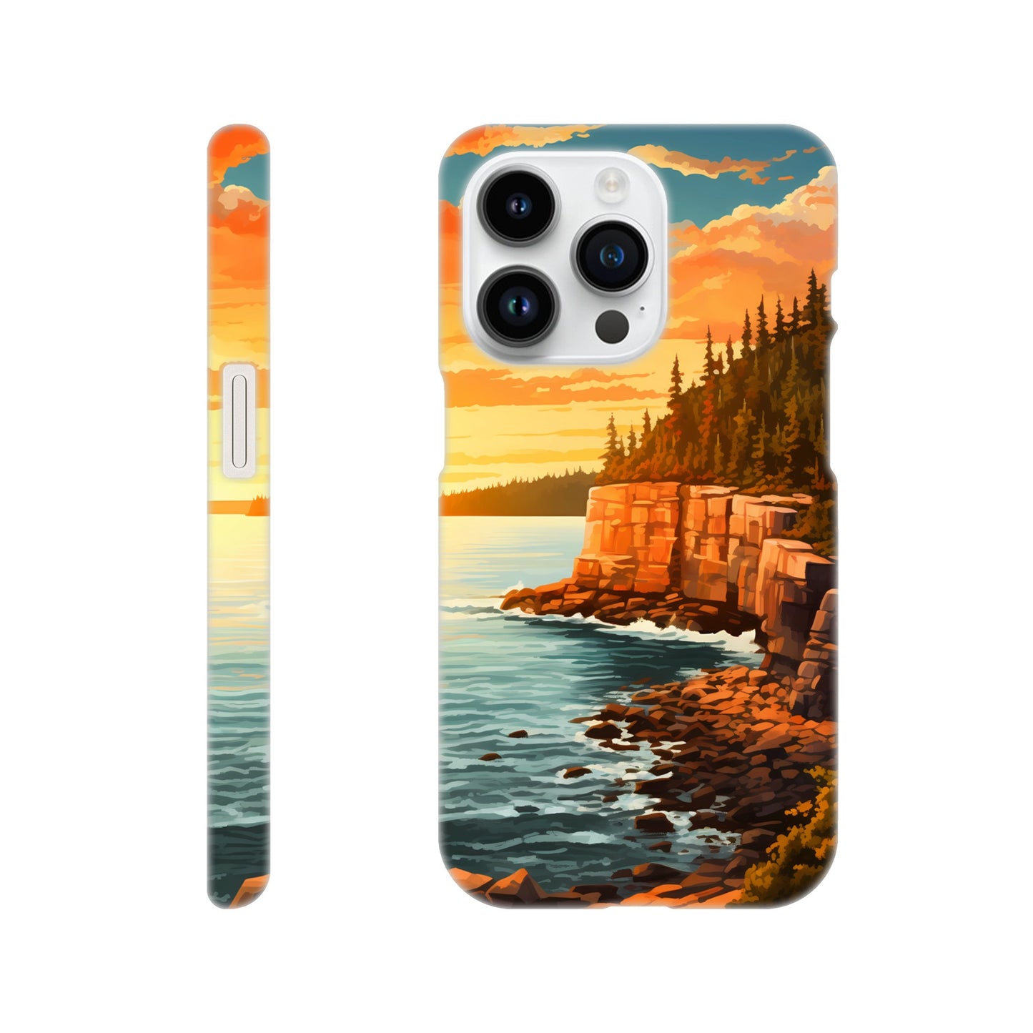 iPhone Case - Acadia Coastal Chronicles (National Park)