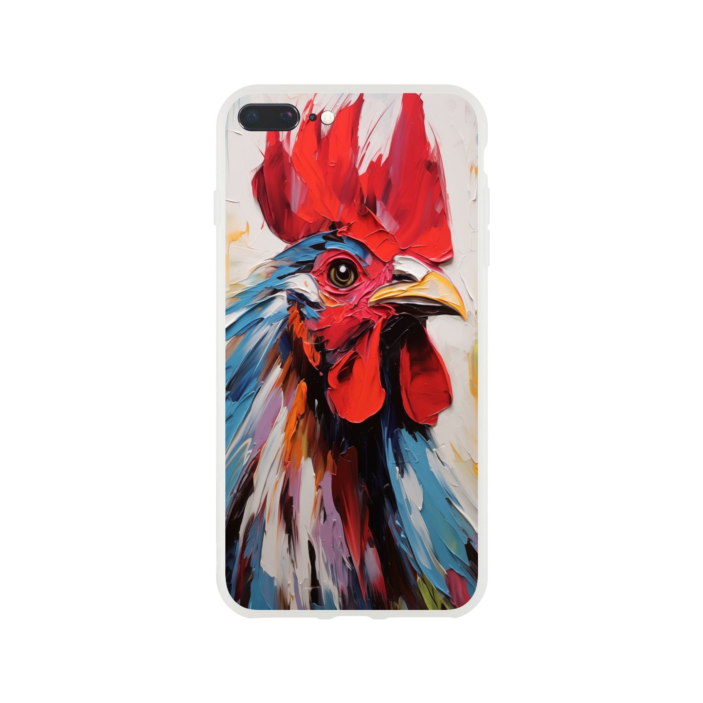 iPhone Case - Rooster Vibrant Vigilance