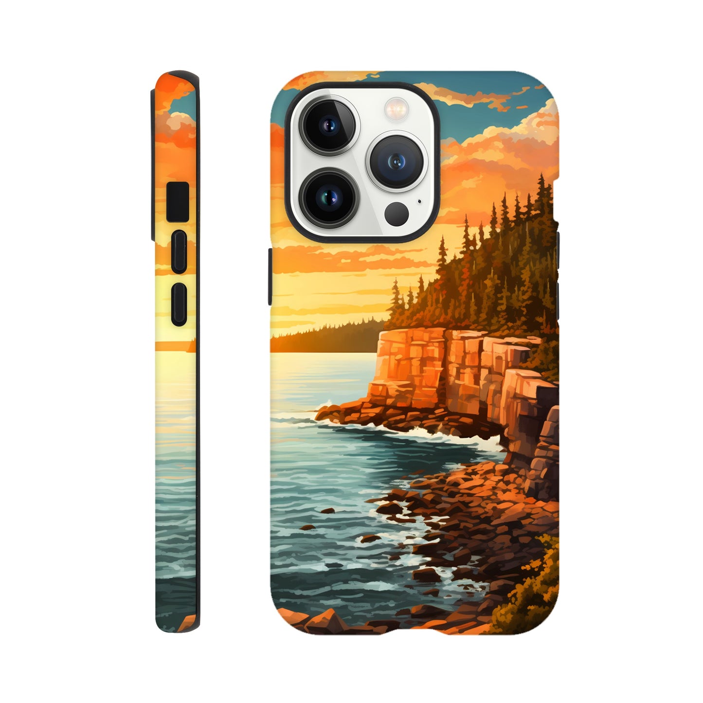 iPhone Case - Acadia Coastal Chronicles (National Park)