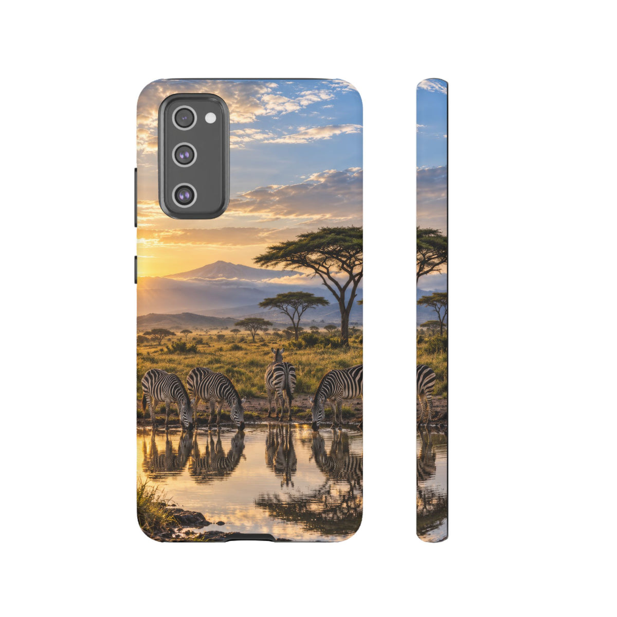 Zebra Water Mirror Samsung Galaxy Tough Case | zebra safari