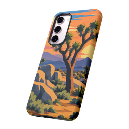 Joshua Tree — Desert Silhouettes Samsung Galaxy Tough Case
