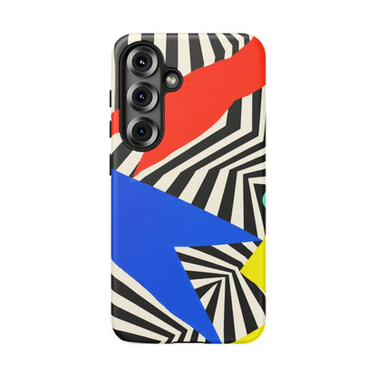 Broken Signal Samsung Galaxy Tough Case | Optical Stripe Art