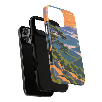 Shenandoah — Blue Hour Ridges iPhone Tough Case