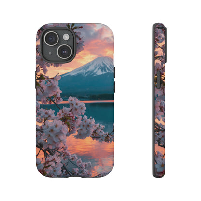Fuji Petal Reflection iPhone Tough Phone Case