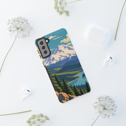 Mount Shasta — Snowlight Samsung Galaxy Tough Case