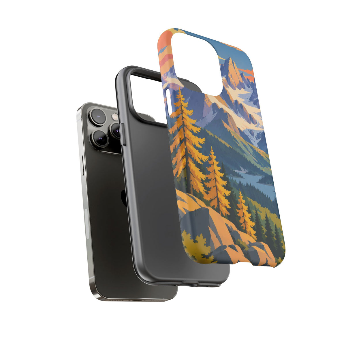 Cascades — Alpine Spires iPhone Tough Case