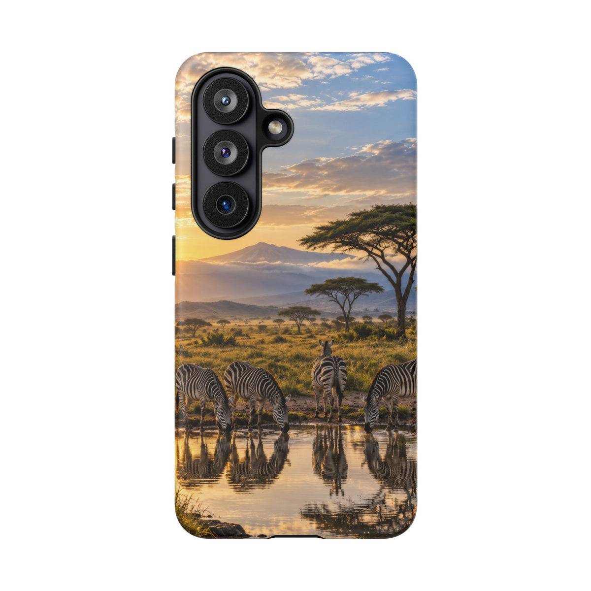 Zebra Water Mirror Samsung Galaxy Tough Case | zebra safari