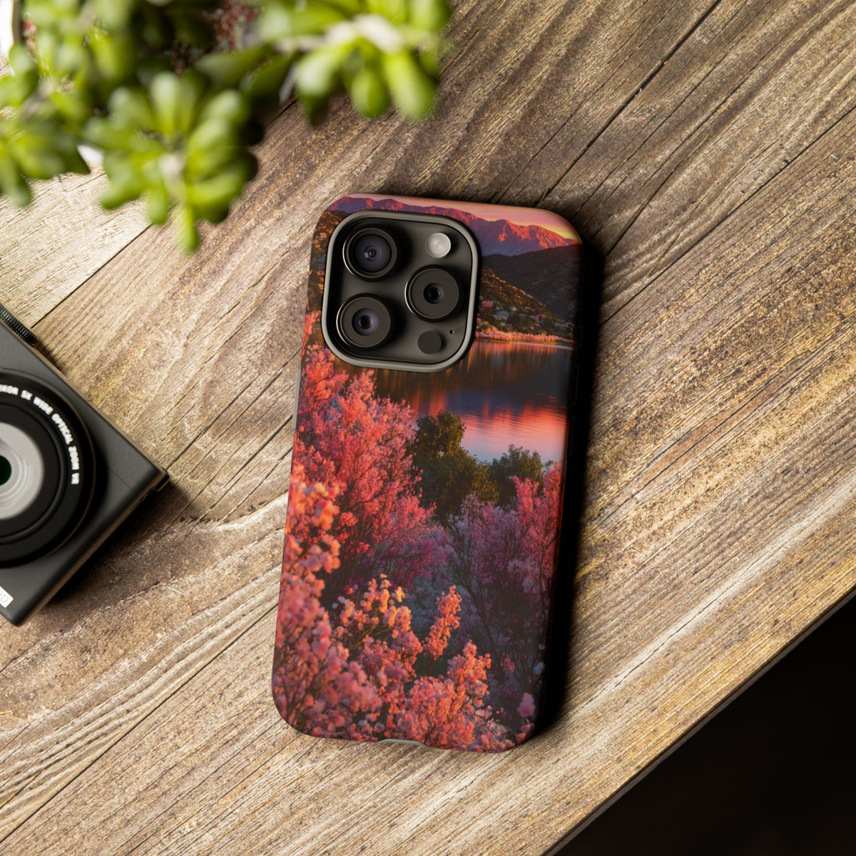 Alpine Bloom Lake iPhone Tough Phone Case