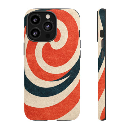 Ember Spiral iPhone Tough Phone Case