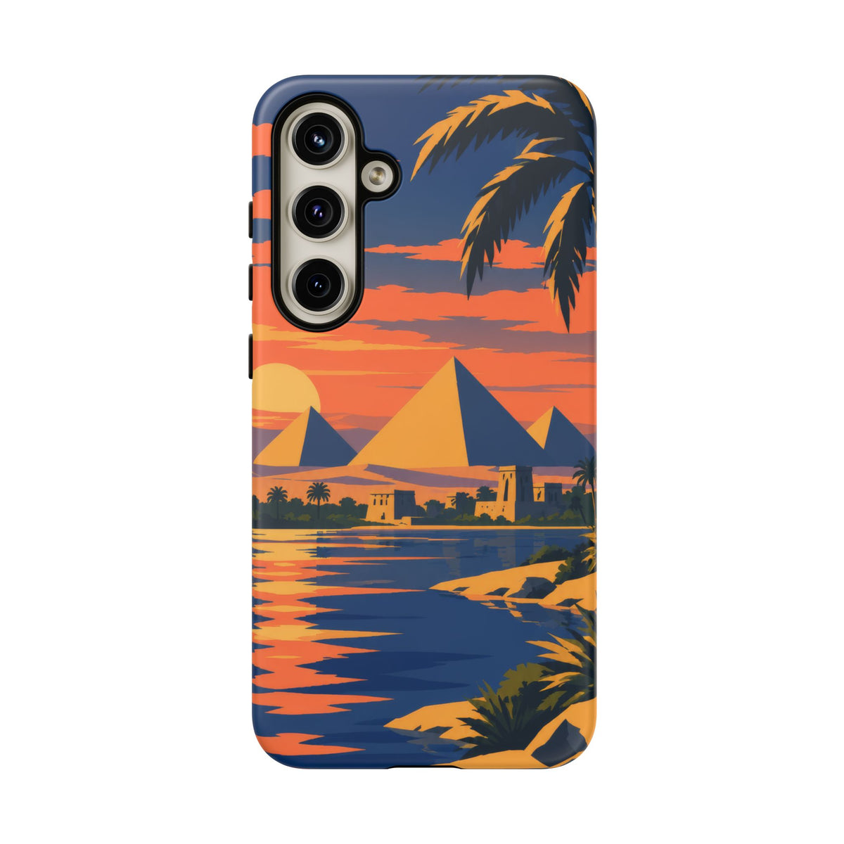 The Pyramids — Nile Dusk Samsung Galaxy Tough Case