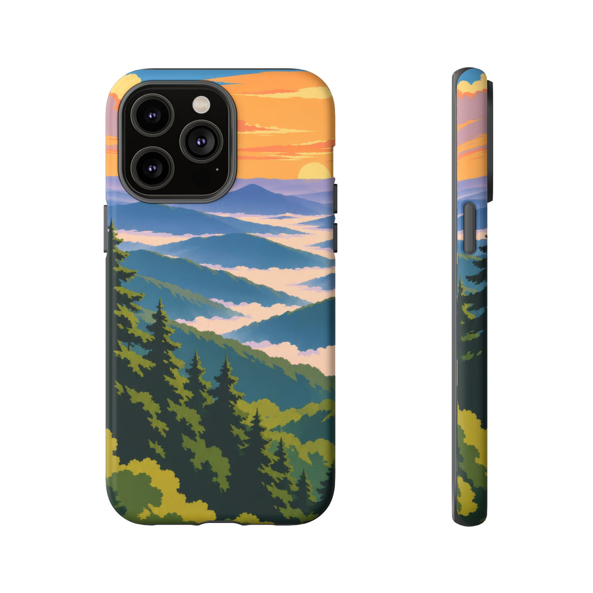 Great Smoky Mountains — Morning Veils iPhone Tough Case