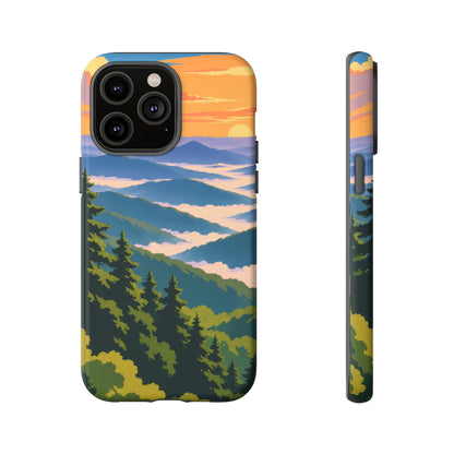 Great Smoky Mountains — Morning Veils iPhone Tough Case