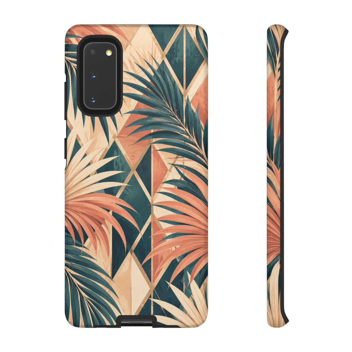 Coral Palm Pavilion Samsung Galaxy Tough Case | art deco