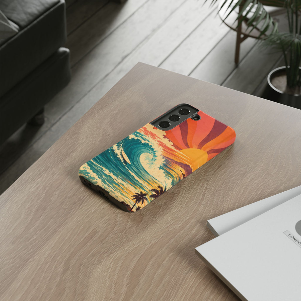 Pacific Daydream Samsung Galaxy Tough Case | vintage surf