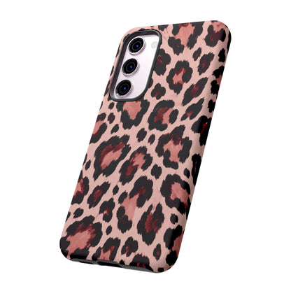Wild Burgundy Samsung Galaxy Tough Case | leopard print