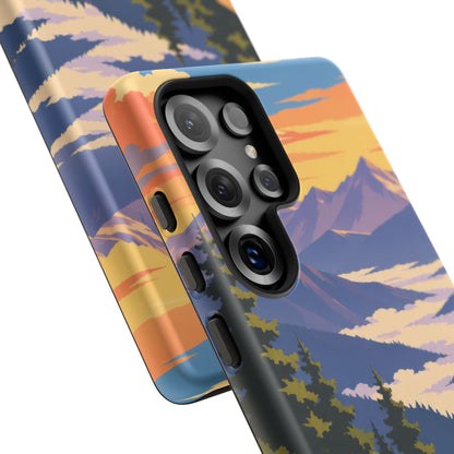 Misty Mountains — Amethyst Pass Samsung Galaxy Tough Case