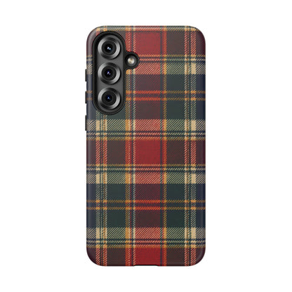Highland Holiday Samsung Galaxy Tough Case | christmas plaid