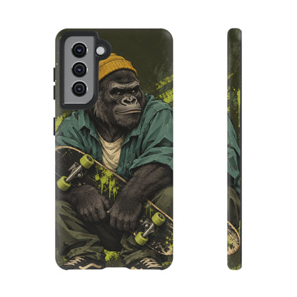 Concrete Jungle Samsung Galaxy Tough Case | Skater Gorilla Illustration