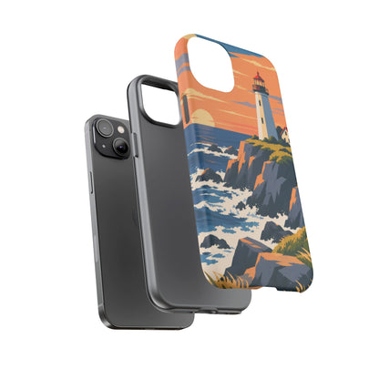 Lighthouse — Atlantic Beacon iPhone Tough Case